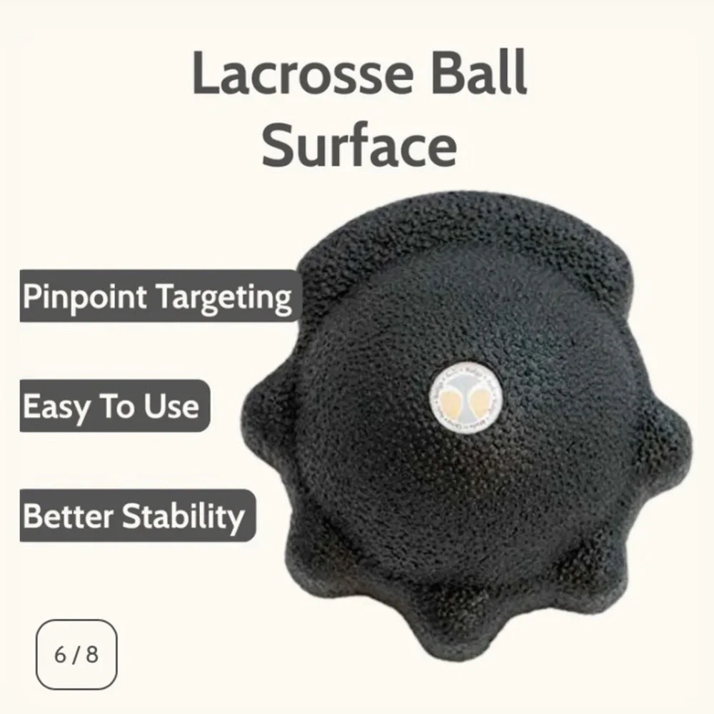 ROLLGA 3-in-1 Activator Deep Tissue Massage Ball (Black) - Picture 4 of 8